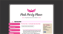 Desktop Screenshot of pinkpartyplane.de